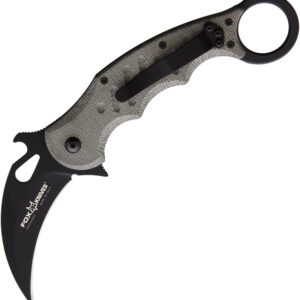 Navaja Fox Karambit Linerlock Green 479MI
