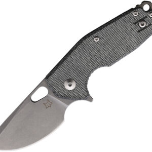 Navaja Fox Suru Linerlock Black Micarta 526LIMB