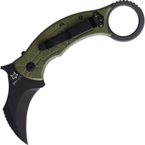 Navaja Fox Tribal K Karambit Linerlock OD FX802OD