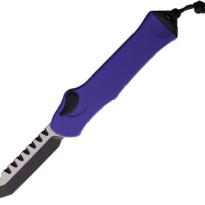 Navaja automática Heretic Knives Auto Hydra OTF Tanto Purple H006-10A-PU