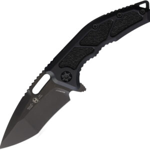 Navaja Heretic Knives Medusa Framelock Recurve DLC H0106AT
