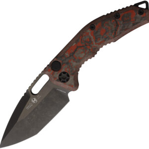 Navaja automática Heretic Knives Auto Medusa Button Lock Red H011-6A-RD/CC