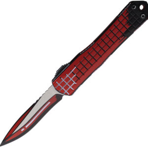 Navaja automática Heretic Knives Auto Manticore S OTF Red H025F-CS-RD