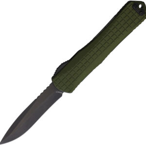 Navaja automática Heretic Knives Auto Manticore X Recurve OTF H0033F6AGRN