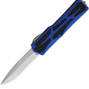 Navaja automática Heretic Knives Auto Colossus OTF Recurve H042-2A-BLU