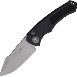 Navaja automática Heretic Knives Auto Pariah Button Lock BB Blk H0483A
