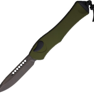 Navaja automática Heretic Knives Auto Hydra V4 OTF OD DLC H407-6A-GRN