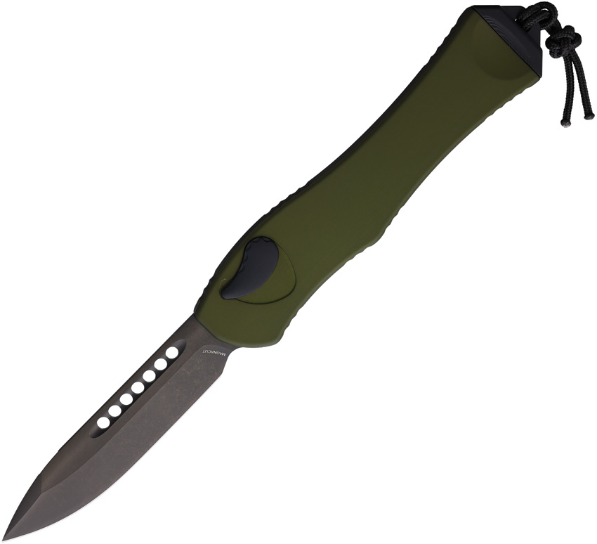 Navaja automática Heretic Knives Auto Hydra V4 OTF OD DLC H407-6A-GRN