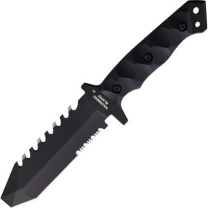 Cuchillo Halfbreed Blades Emergency Rescue Knife ERK-01 BLK