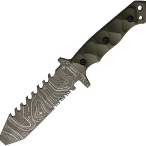 Cuchillo Halfbreed Blades Emergency Rescue Knife Topo ERK-01 TOPO ODG