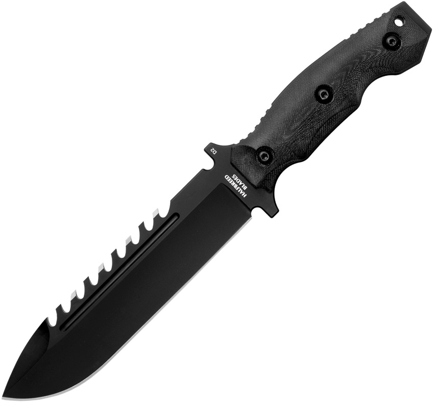 Cuchillo Halfbreed Blades Large Survival Knife Black LSK-01 BLK