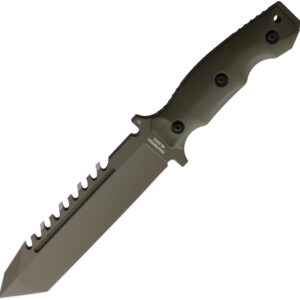 Cuchillo Halfbreed Blades Large Survival Knife OD LSK-02 OD