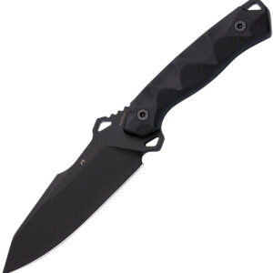 Cuchillo Hydra Knives Hecate II Fixed Blade Black HK-15-BL
