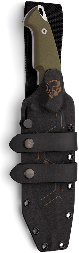 Cuchillo Hydra Knives Legio IX Fixed Blade Green HK-17-SA-GREEN - Image 3