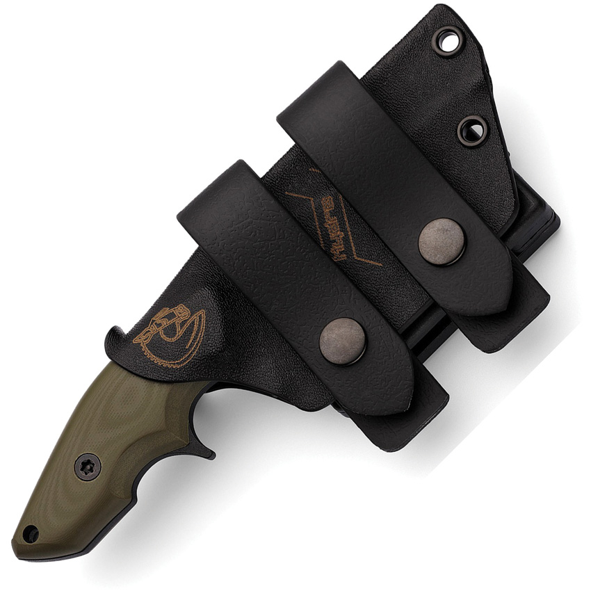 Cuchillo Hydra Knives Alano Fixed Blade Green HK-18-BL-GREEN - Image 3