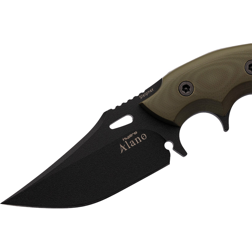 Cuchillo Hydra Knives Alano Fixed Blade Green HK-18-BL-GREEN - Image 5