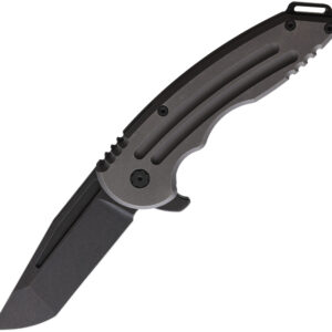 Cuchillo Hoback Knives Husky Framelock Titanium HUSKEY TI SW BLACK ACCENT