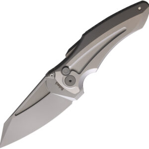 Navaja Hoback Knives Sumo Button Lock Light Gray SUMO LIGHT GRAY GRAY
