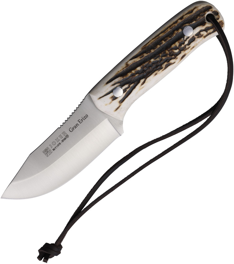 Cuchillo Joker Gran Erizo Fixed Blade Stag CC145