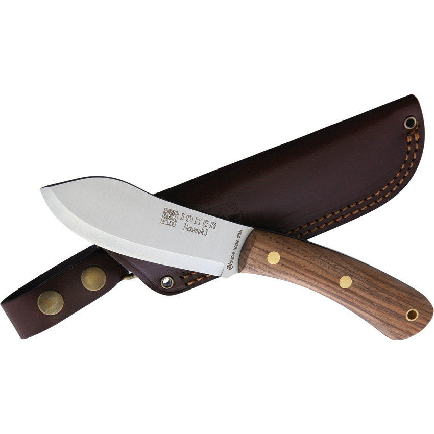 Cuchillo Joker Nessmuk S Fixed Blade Walnut CN132 - Image 3