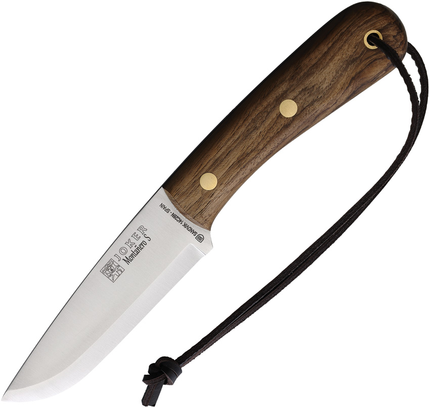 Cuchillo Joker Montanero Fixed Blade Bocote CN135