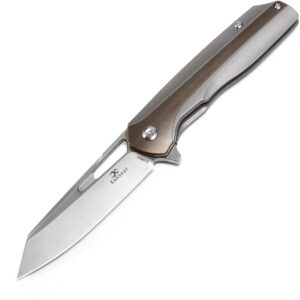 Navaja Kansept Knives Shard Framelock Bronze K1006A2