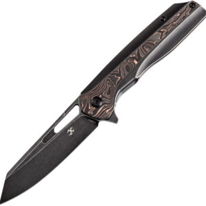 Navaja Kansept Knives Shard Framelock Copp CF K1006C1