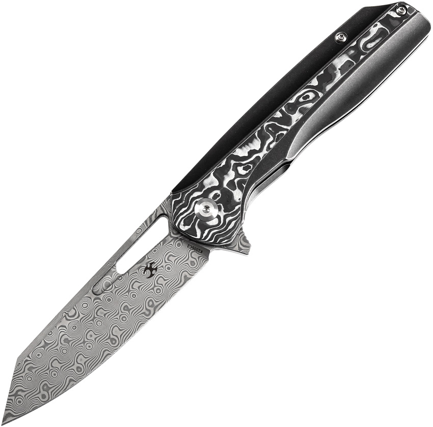 Navaja Kansept Knives Shard Framelock Neb Cf Dam K1006C3