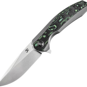 Navaja Kansept Knives Accipiter Framelock Green K1007E1