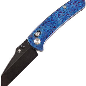 Navaja Kansept Knives Main Street Crosslock Blue K1015M1