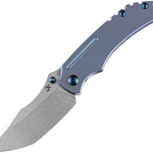 Navaja Kansept Knives Pelican EDC Framelock Blue K1018A5
