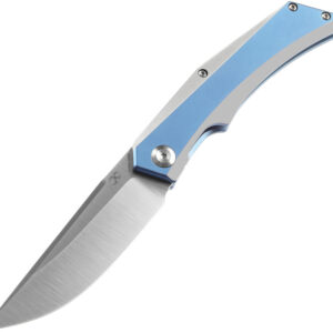 Navaja Kansept Knives Naska Framelock Blue K1035A3