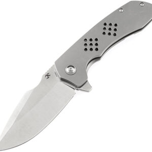 Navaja Kansept Knives Entity Framelock Gray K1036A1