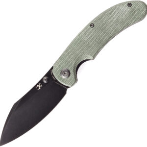 Navaja Kansept Knives Nesstreet Linerlock Green K1039A2