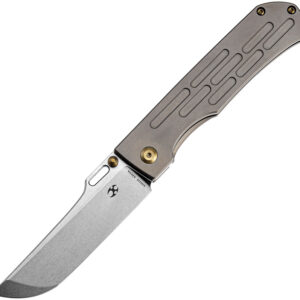 Navaja Kansept Knives Reedus Framelock Bronze K1041A3
