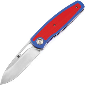 Navaja Kansept Knives Mato Linerlock Red/Blue K1050A1