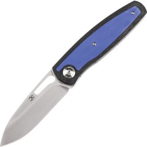 Navaja Kansept Knives Mato Linerlock CF/Blue K1050A6
