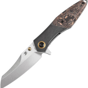 Navaja Kansept Knives Mistaken Framelock Copper K1053A1