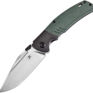 Navaja Kansept Knives Hinterland Framelock Green K1057A2