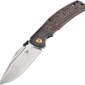 Navaja Kansept Knives Hinterland Framelock Copper K1057A4