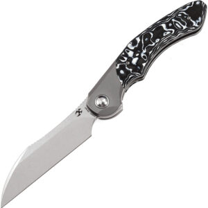 Navaja Kansept Knives Cosmos Framelock Wht/Blk CF K1059A1