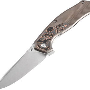 Navaja Kansept Knives Havorn Framelock Brz CopCF K1069A4