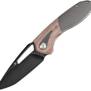 Navaja Kansept Knives Thoth Bolster Lock Brown Mic K1075T2