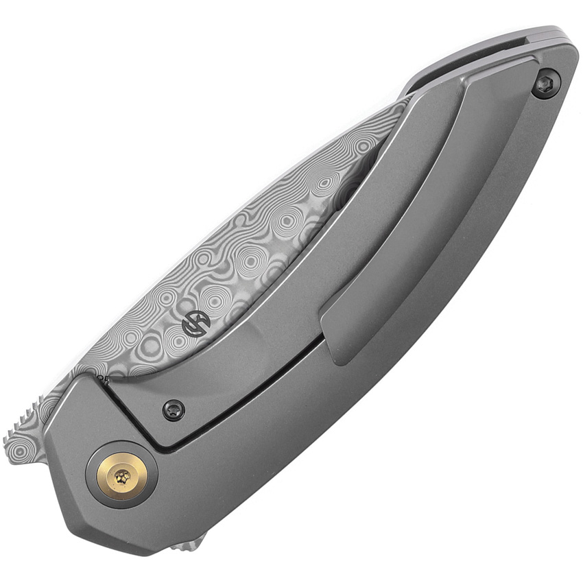 Navaja Kansept Knives Odd 21 Framelock Dama Gray K1077A2 - Image 2
