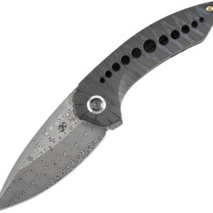 Navaja Kansept Knives ODD 21 Framelock Flame K1077A5