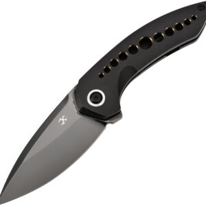 Navaja Kansept Knives ODD 21 Framelock BW/Brz K1077A6