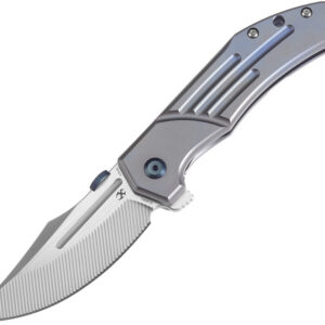 Navaja Kansept Knives Orion Framelock Blue Ti K1089A1