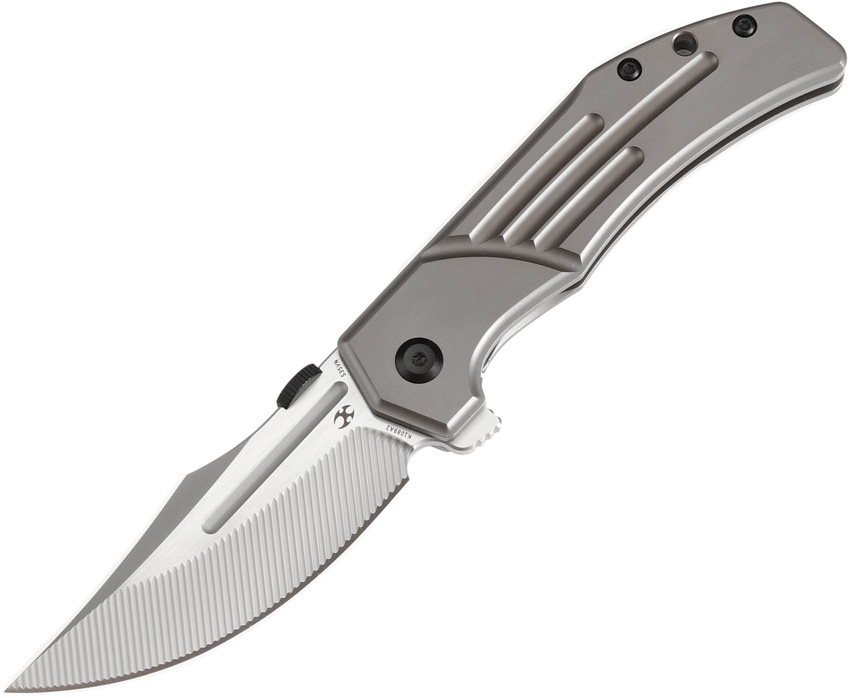 Navaja Kansept Knives Orion Framelock Bronze Ti K1089A2