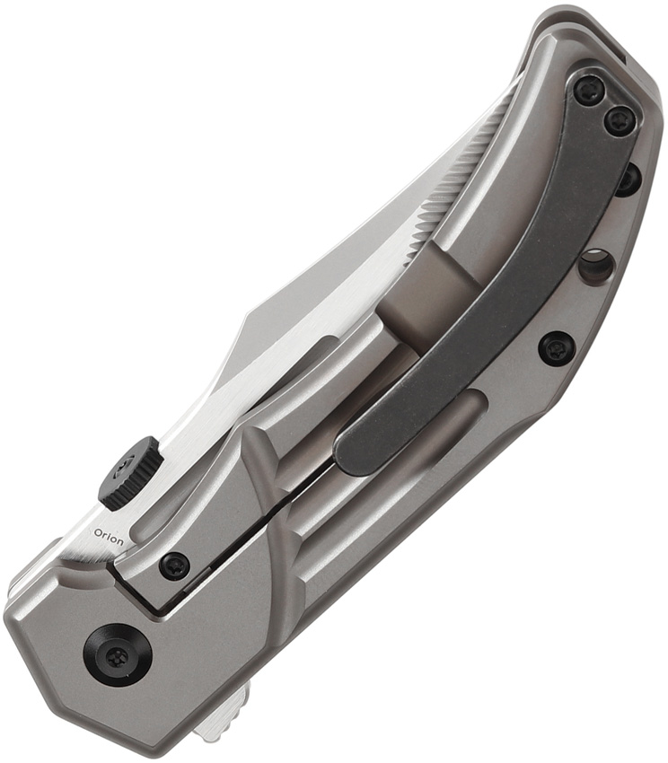 Navaja Kansept Knives Orion Framelock Bronze Ti K1089A2 - Image 2