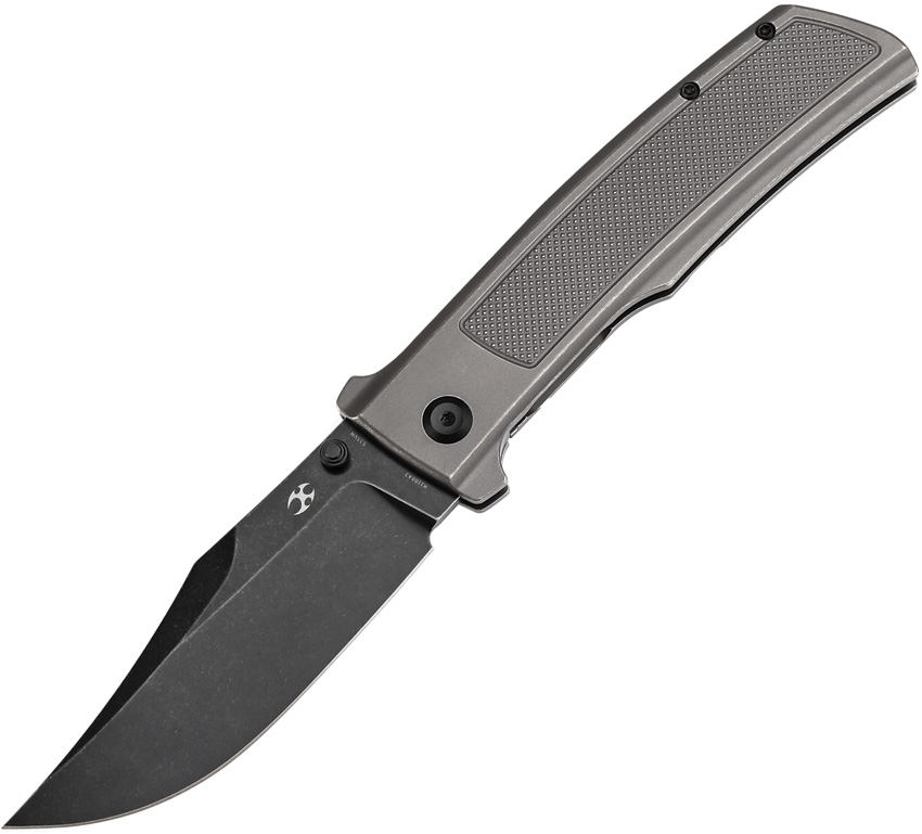 Navaja Kansept Knives Bison Framelock Gray Sw K1108A3